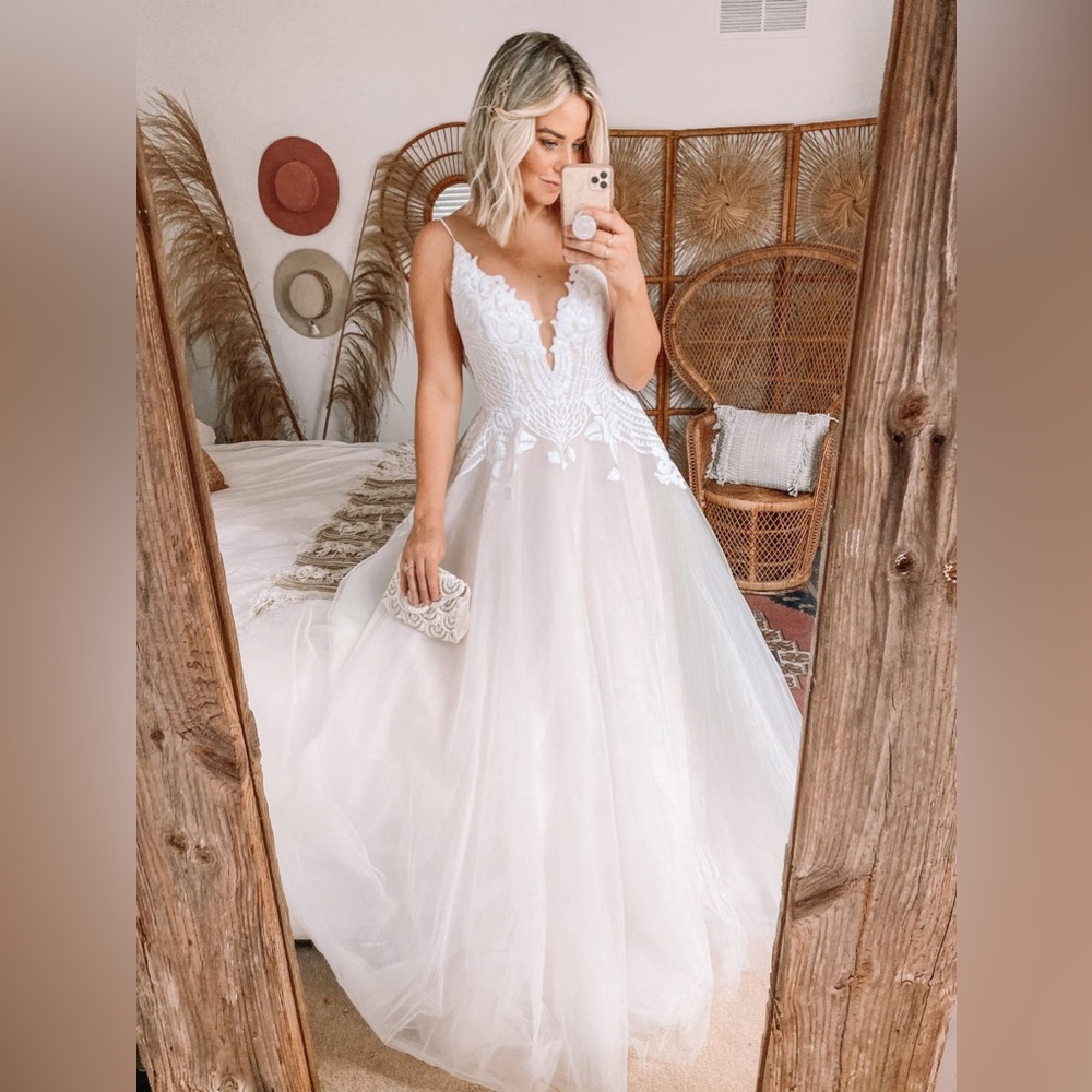 BHLDN Hayley Paige Topanga Wedding Gown Size 14 NEW